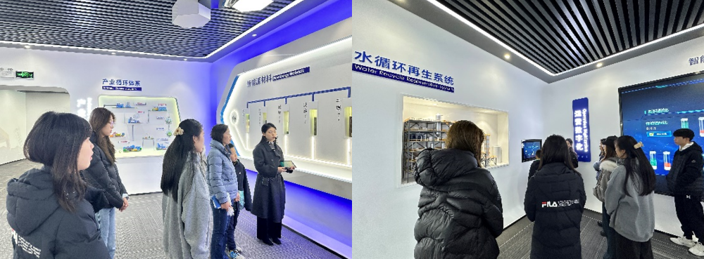 实践团前往企业参观学习